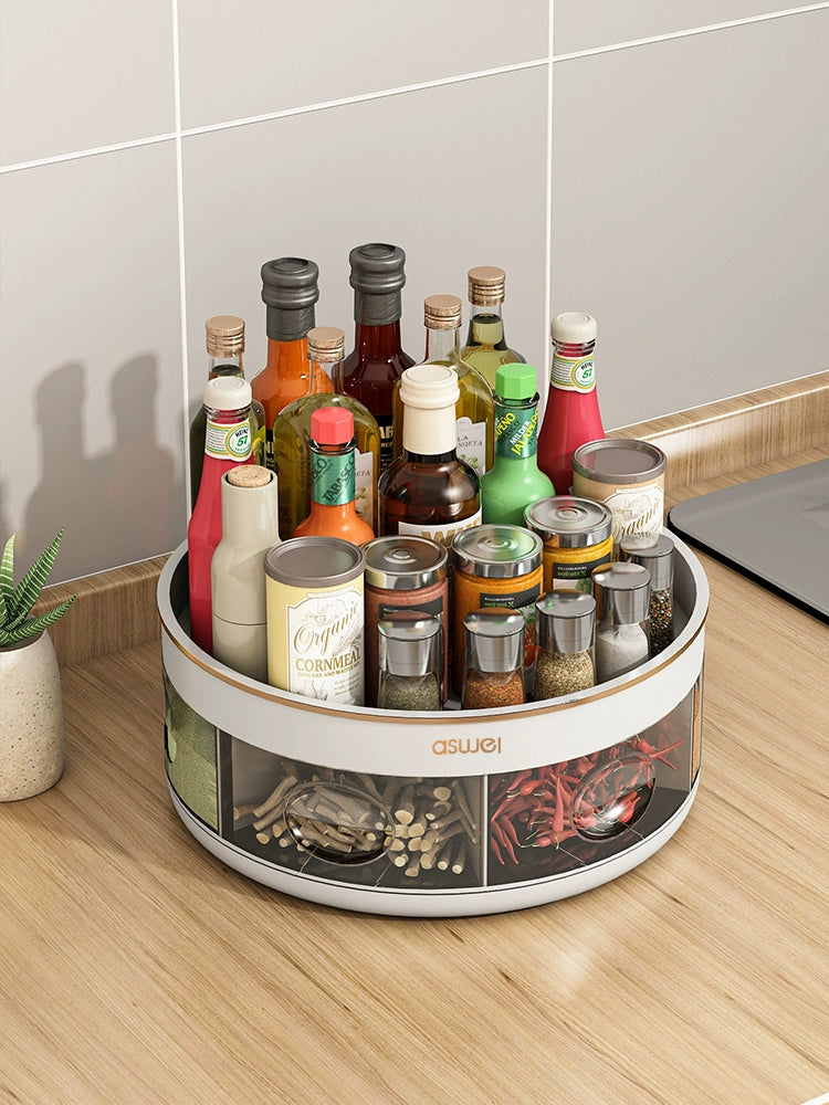 Table Top Seasoning Rotating Rack