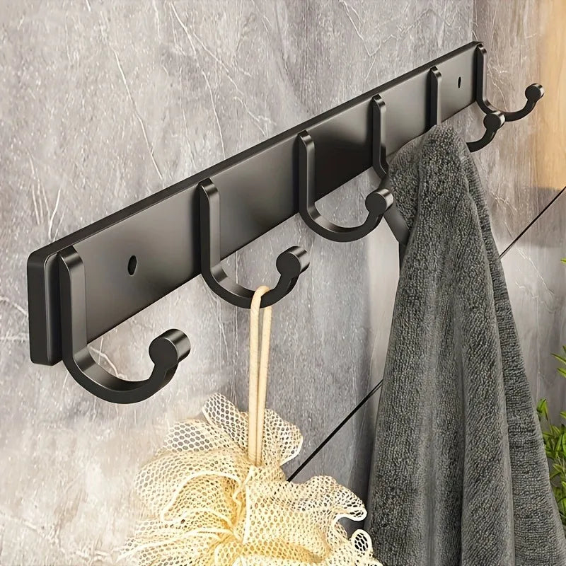 Space Aluminum Hook For Kitchen And Bathroom