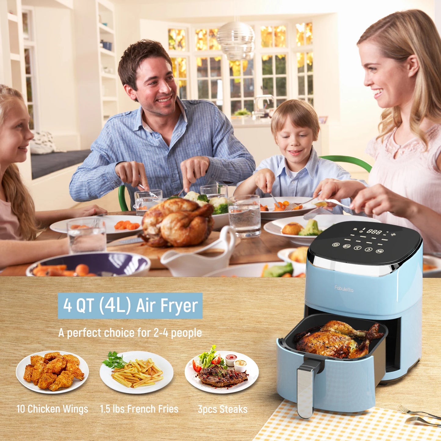 Fabuletta 4.2QT Air Fryer Oven