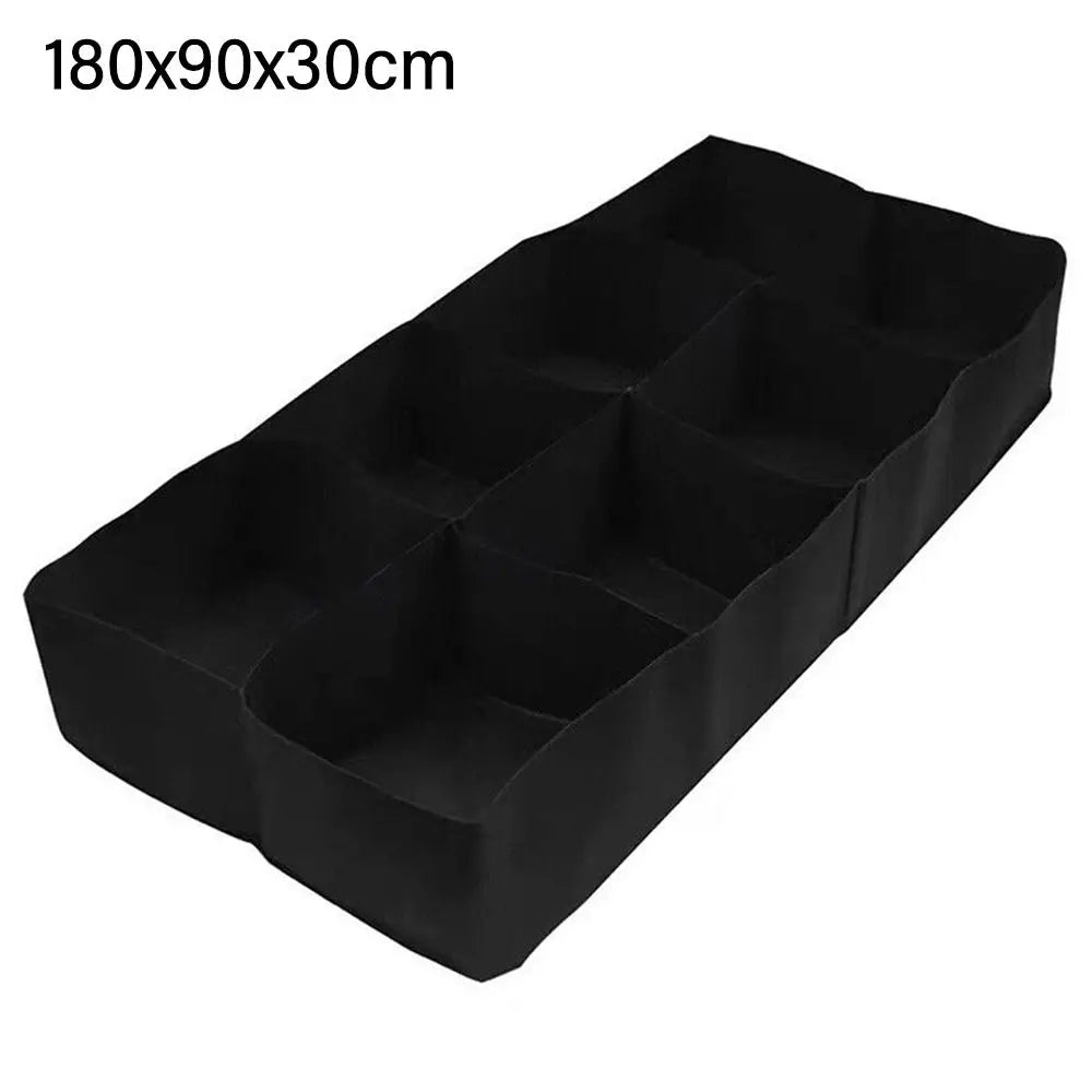 Large Garden Planting Bag Felt Multi-grid Planting Bag Vegetable Planting Pot Plant Flower Planting Pot Plant Nutrition Bag