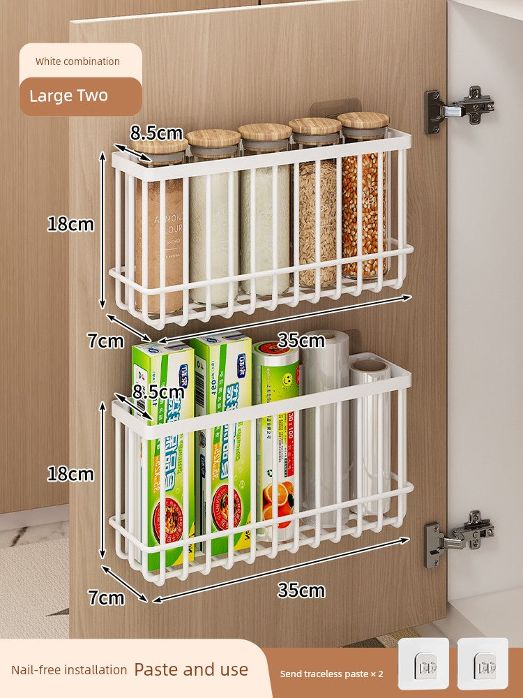 Cabinet Door Punch-Free Storage Box