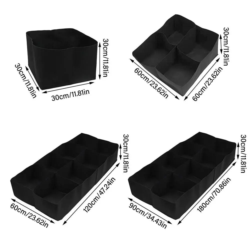 Large Garden Planting Bag Felt Multi-grid Planting Bag Vegetable Planting Pot Plant Flower Planting Pot Plant Nutrition Bag